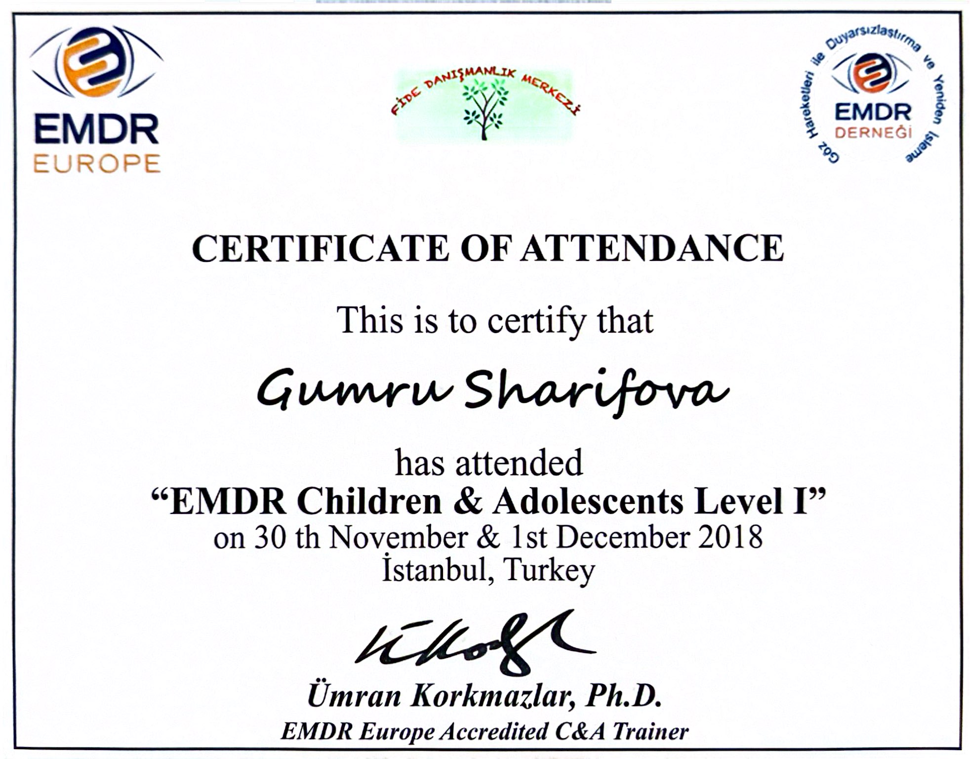 EMDR — Çocuk EMDR Terapisi